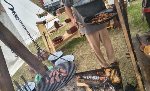 Gebratene Töften mit Hähnchen und Leber vom Traumwandler